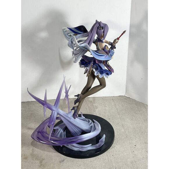 Genshin Impact Keqing 1/7 Scale Figure Model Action Figure Anime With Stand - Picture 9 of 9